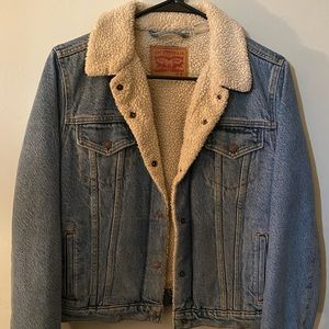 Levi’s Sherpa Lined Denim Jacket